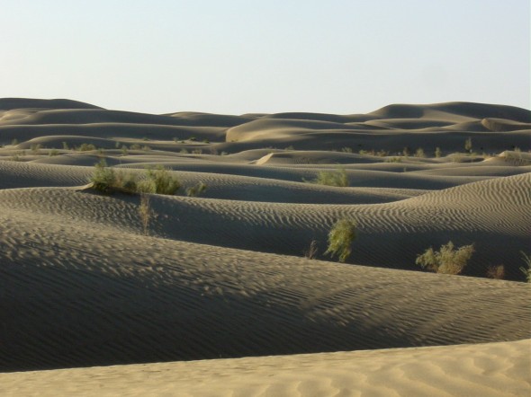 Karakum Desert Turkmenistan