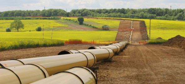 Natural Gas Pipelines At Turkmenistan